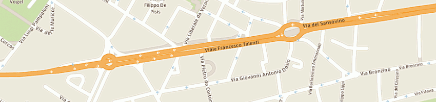 Mappa della impresa fustellificio parigi di viviano fabrizio a FIRENZE