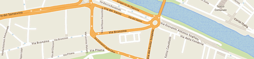 Mappa della impresa termomarket srl a FIRENZE