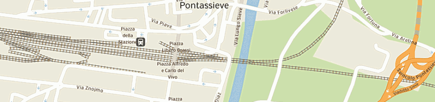 Mappa della impresa valiani rosalba a FIRENZE