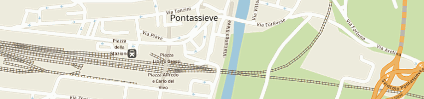 Mappa della impresa adragna vito a PONTASSIEVE