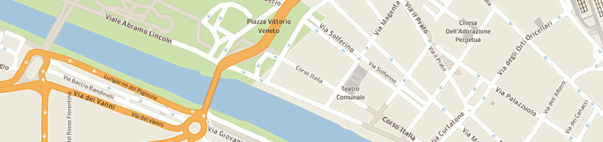 Mappa della impresa infostrada spa a FIRENZE