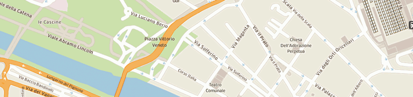 Mappa della impresa italforniture srl a FIRENZE