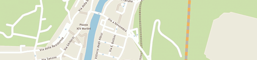 Mappa della impresa area servizio ip di alterini aldo a PELAGO