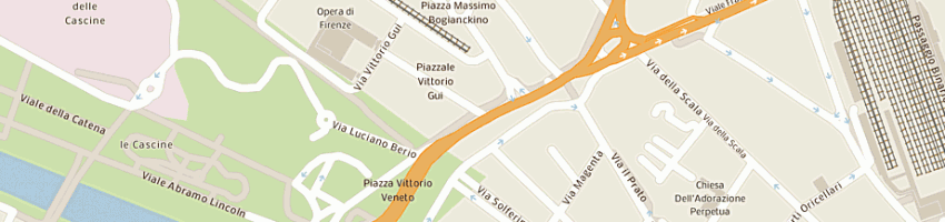 Mappa della impresa stazione leopolda srl a FIRENZE