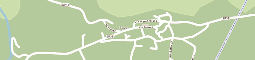 Mappa della impresa albergo ristorante belvedere di fontana a VERGHERETO