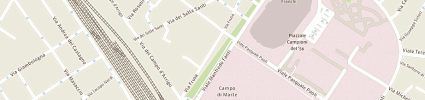 Mappa della impresa studio metro di maurizio mantellini a FIRENZE