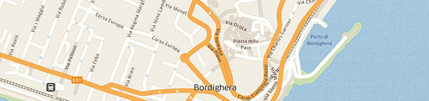 Mappa della impresa anfosso dianella a BORDIGHERA