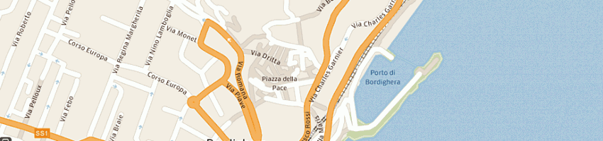 Mappa della impresa parrucchiera lella brezza marina snc a BORDIGHERA