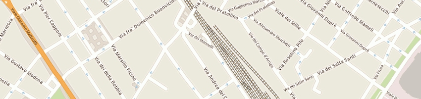 Mappa della impresa autocarrozzeria mannelli a FIRENZE