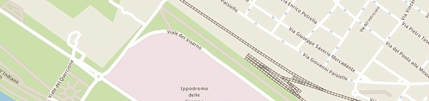 Mappa della impresa ippodromi e citta' spa a FIRENZE