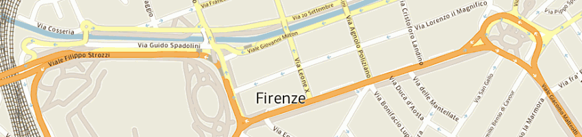 Mappa della impresa swiss line a FIRENZE