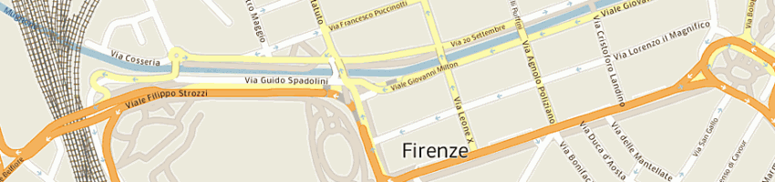 Mappa della impresa federazione italiana tiro con l'arco a FIRENZE