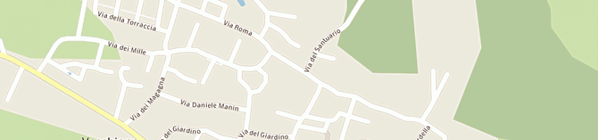 Mappa della impresa fiorista l'angolo verde a VECCHIANO