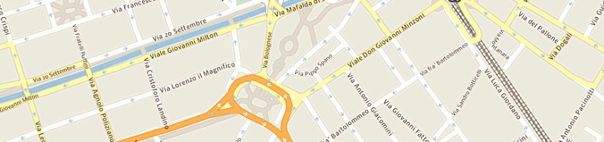 Mappa della impresa studio data srl a FIRENZE