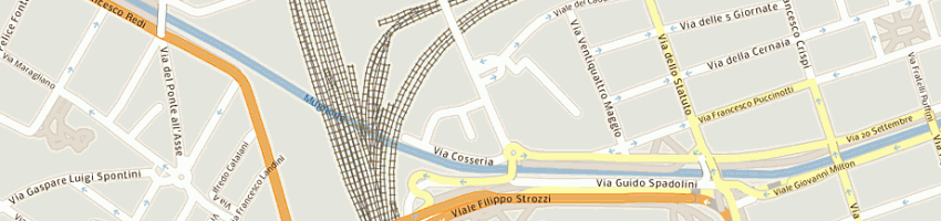 Mappa della impresa fiorenti e gargiani snc a FIRENZE