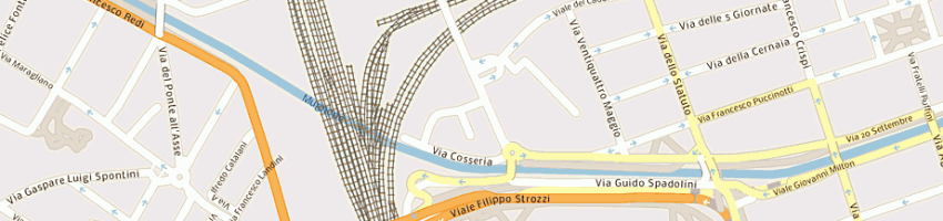 Mappa della impresa atec assist tec elettrod condiz aria a FIRENZE