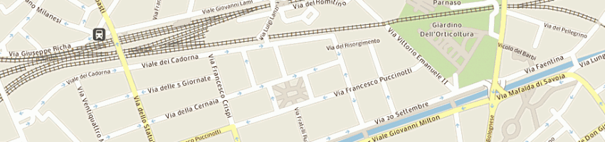 Mappa della impresa casa di cura villa m teresa - presidio gen de sante' toscana srl a FIRENZE