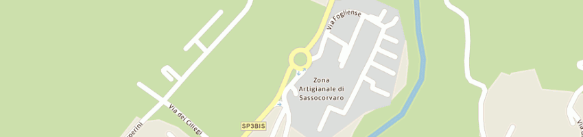 Mappa della impresa marchionni gennaro e figli snc a SASSOCORVARO