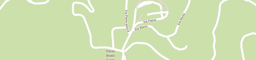 Mappa della impresa bar pizzeria da nando a PESARO