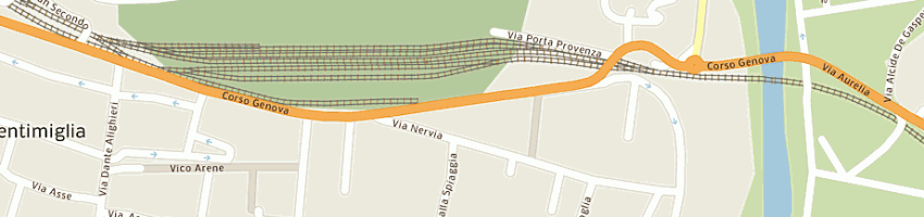 Mappa della impresa campora ninetto a VENTIMIGLIA