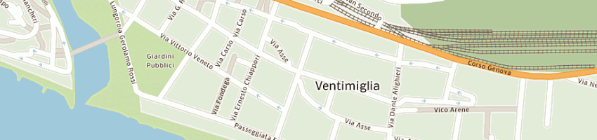 Mappa della impresa medori natale a VENTIMIGLIA