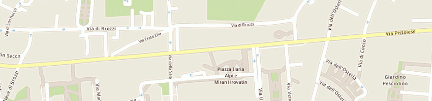 Mappa della impresa poste italiane spa -agenzia succ 32 a FIRENZE