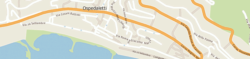 Mappa della impresa next-stop a OSPEDALETTI