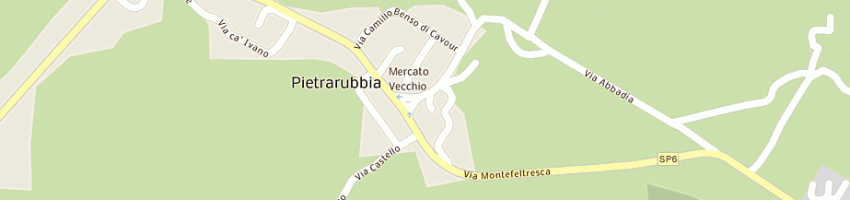 Mappa della impresa municipio di pietrarubbia a PIETRARUBBIA