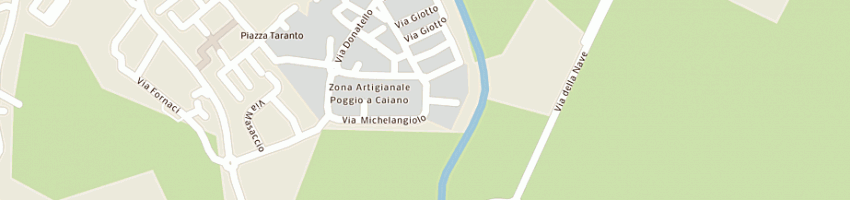 Mappa della impresa bellini antonio a POGGIO A CAIANO