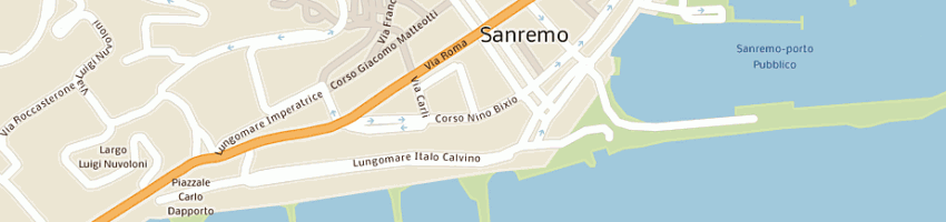Mappa della impresa garrone francesco a SAN REMO