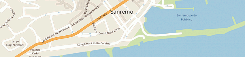 Mappa della impresa studio benedetto settimo a SAN REMO