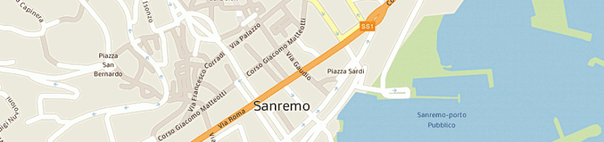 Mappa della impresa carianni carmelo a SAN REMO