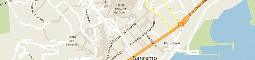 Mappa della impresa area consult di marcello martini a SAN REMO