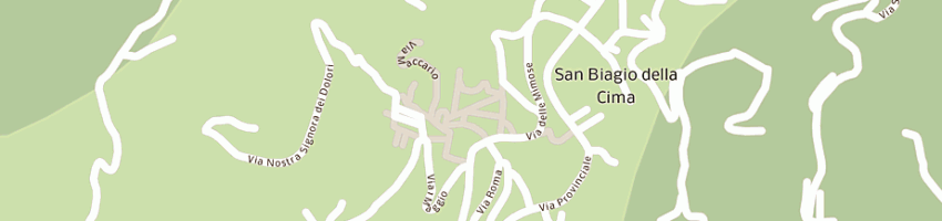 Mappa della impresa mercurio giuseppe a SAN BIAGIO DELLA CIMA