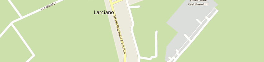 Mappa della impresa ginanni marcella a LARCIANO