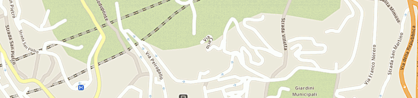 Mappa della impresa villa s giovanna d'arco opere diocesane a SAN REMO