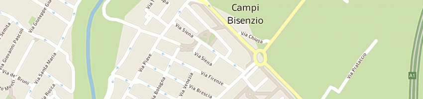 Mappa della impresa coggiola maurizio a CAMPI BISENZIO