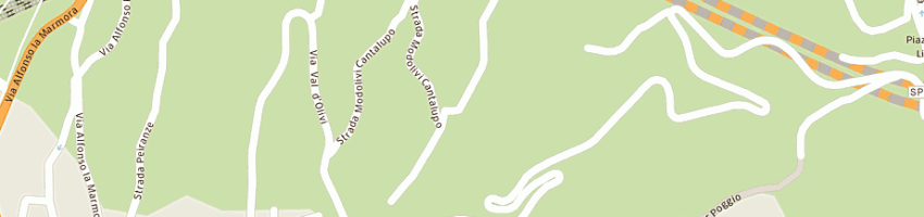 Mappa della impresa del cane guerino a SAN REMO