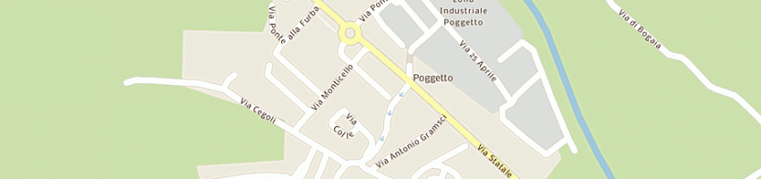 Mappa della impresa grassi marcello a POGGIO A CAIANO