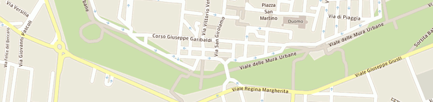 Mappa della impresa rossi claudio a LUCCA