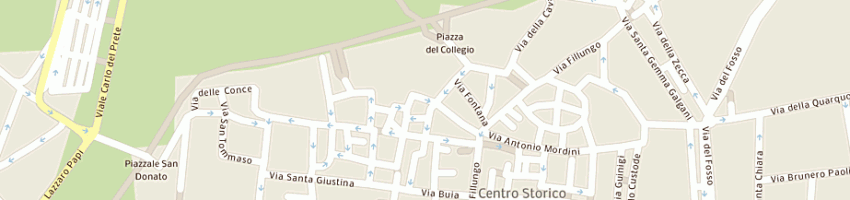 Mappa della impresa dress - shop a LUCCA