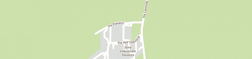 Mappa della impresa distributore ip di paladini erica a TAVOLETO