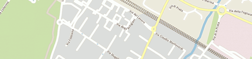 Mappa della impresa assirelli strade srl a CALENZANO
