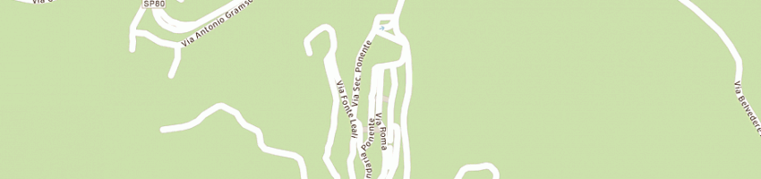 Mappa della impresa ristorantino al pozzo antico a MONDAINO