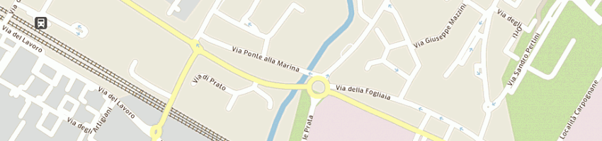 Mappa della impresa barsi piero a CALENZANO