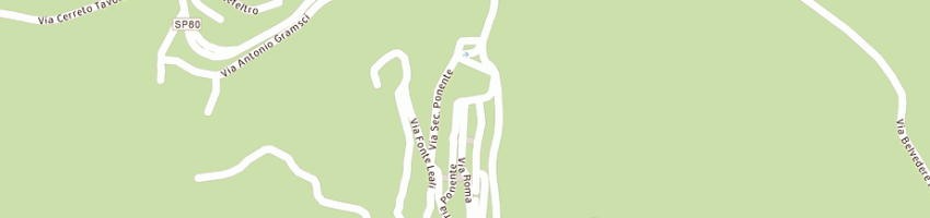Mappa della impresa parrucchiere mirage di pozzi lorenzo a RIMINI