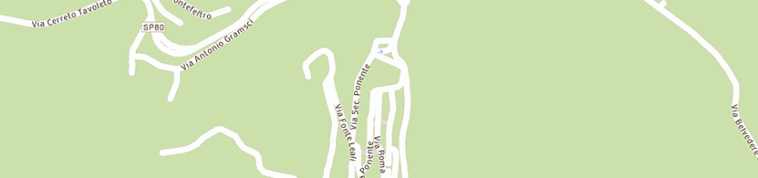 Mappa della impresa bar la loggia di ottaviani pierangelo e c sas a MONDAINO