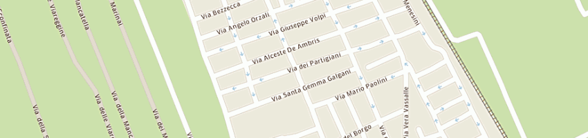 Mappa della impresa nanni services center di nanni pietro e c sas a VIAREGGIO