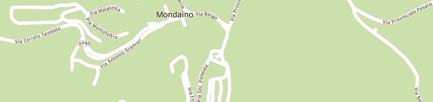 Mappa della impresa macchini celestina a MONDAINO
