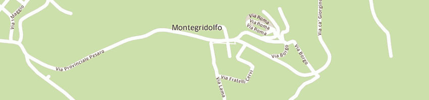 Mappa della impresa flli beligotti snc a MONTEGRIDOLFO